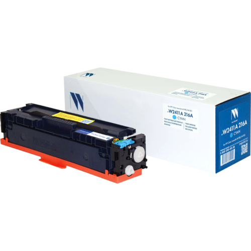 -/ Картридж NVP  NV-W2411A 216A Cyan для HP Color LaserJet M182/M183 (850k) до версии fw20220729