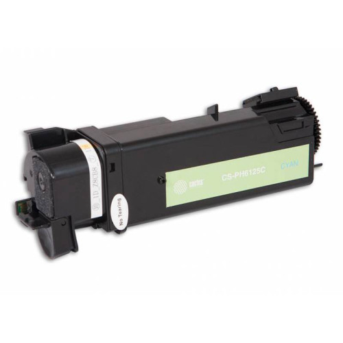 -/ Картридж лазерный Cactus CS-PH6125C 106R01335 голубой (1000стр.) для Xerox Phaser 6125