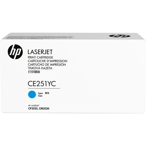 Тонер-картридж/ HP Contractual Cyan Optimized Original LaserJet Toner Cartridge (CE251YC)