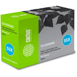 -/ Картридж лазерный Cactus CS-CE255XS CE255X черный (12500стр.) для HP LJ P3015