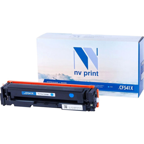 -/ Тонер-картридж NVP NV-CF541X Cyan для HP Color LaserJet Pro M254dw/ M254nw/ M280nw/ M281fdn/ M281fdw (2500k)