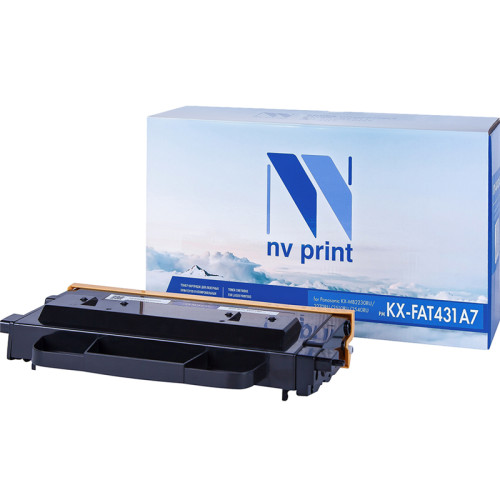 -/ Тонер-картридж NVP NV-KX-FAT431A7 для Panasonic KX-MB2230RU/ MB2270RU/ MB2510RU/ MB2540RU/ MB2571RU (6000k)