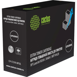 -/ Картридж лазерный Cactus CSP-CF259X-MPSXL CF259X черный (20000стр.) для HP LJ M304/M404/MFP M428