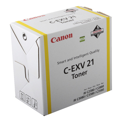 Тонер-картридж/ C-EXV 21 TONER Y EUR