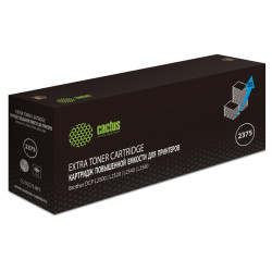 -/ Картридж лазерный Cactus CS-TN2375-MPS TN-2375X черный (10400стр.) для Brother DCP L2500/L2520/L2540/L2560 без чипа