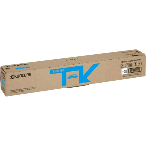 тонер-картридж Kyocera TK-8115C/ TK-8115C синий тонер 6000 копий (6K)