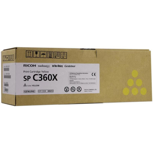 Print Cartridge Yellow SP C360X (9K)