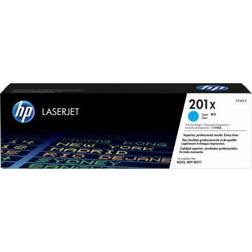 Тонер-картридж/ HP 201X High Capacity Cyan Original LaserJet Toner Cartridge