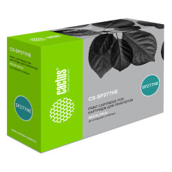 -/ Картридж лазерный Cactus CS-SP277HE 408160 черный (2600стр.) для Ricoh Aficio SP 277NwX/SP 277SFNwX