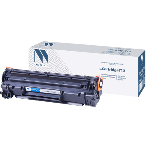 -/ Тонер-картридж NVP NV-712 для Canon i-Sensys LBP 3010/ 3010B/ 3020/ 3100 (1500k)