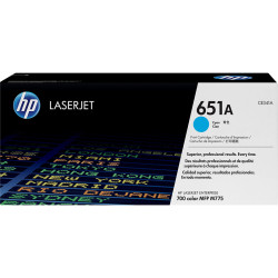 Тонер-картридж/ HP 651A Cyan LaserJet Print Cartridge