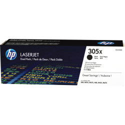 Тонер-картридж набор из 2 шт/ HP 305X Black Dual Pack LaserJet Toner Cartridge