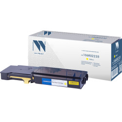 -/ Тонер-картридж NVP NV-106R02235 Yellow для Xerox Phaser 6600/WorkCentre 6605 (6000k)