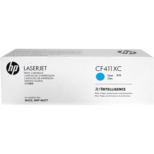 Тонер-картридж/ HP 410X Contractual High Yield Cyan Original LaserJet Toner Cartridge