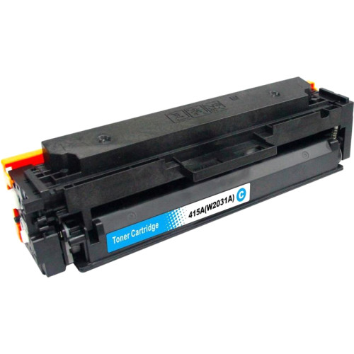 Тонер-картридж/ HP 415A Cyan CLJ Pro M454dw/M454dn MFP M479fdn/M479fdw/M479fnw/M479dw Ent MFP M480f/M455dn White Box With Chip (W2031A) (~2100 стр)