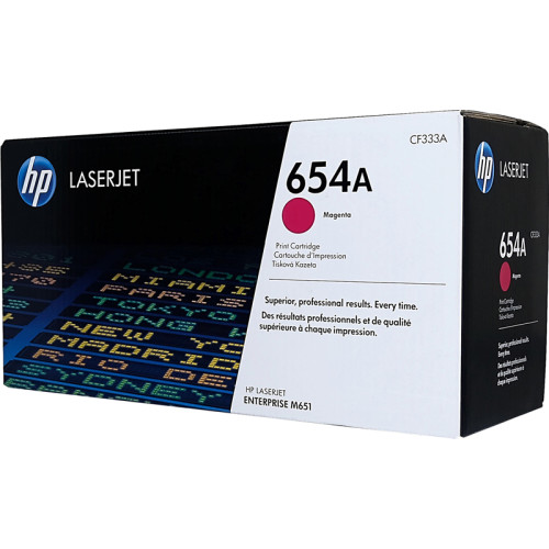 Тонер-картридж/ HP 654A Magenta LaserJet Toner Cartridge