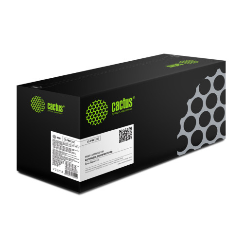 -/ Картридж лазерный Cactus CS-PH6125C 106R01335 голубой (1000стр.) для Xerox Phaser 6125
