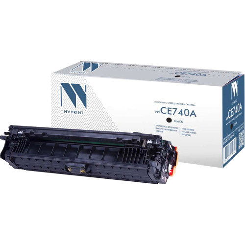 -/ Тонер-картридж NVP NV-CE740A Black для HP Color LaserJet CP5225/ CP5225n/ CP5225dn (7000k)