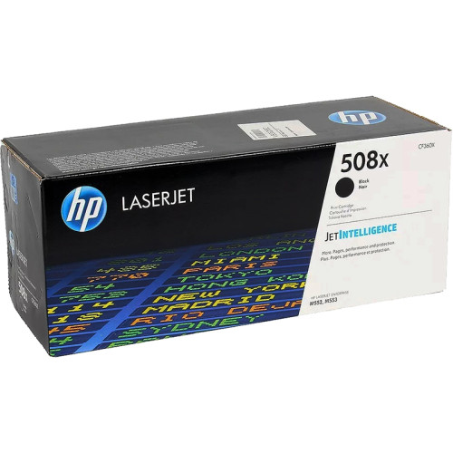 Тонер-картридж/ HP 508X High Yield Black Original LaserJet Toner Cartridge