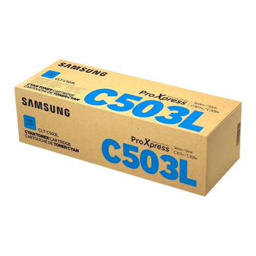 Тонер-картридж/ Samsung CLT-C503L H-Yld Cyan Toner Cr