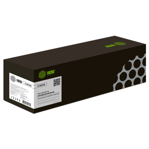 -/ Картридж лазерный Cactus CS-WC5016 106R01277 черный x2упак. для Xerox WorkCentre 5016/5020