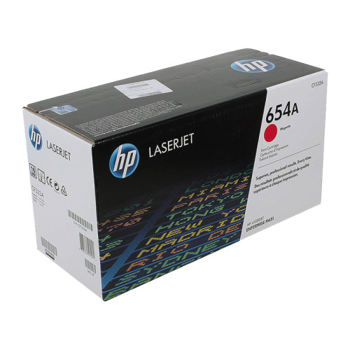 Тонер-картридж/ HP 654A Magenta LaserJet Toner Cartridge