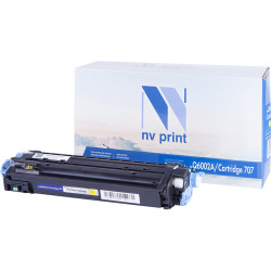 -/ Тонер-картридж NVP NV-Q6002A/NV-707 Yellow универсальные для HP/Canon Color LaserJet 1600/ 2600n/ 2605/ 2605dn/ 2605dtn/ LBP 5000 i-Sensys Laser Shot/ 5102 (2000k)