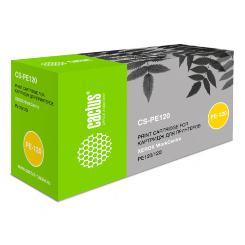 -/ Картридж лазерный Cactus CS-PE120 013R00606 черный (5000стр.) для Xerox WorkCentre pe120/pe120i