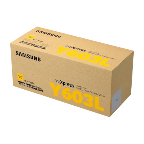 Тонер-картридж/ Samsung CLT-Y603L High Yield Yellow Toner Cartridge