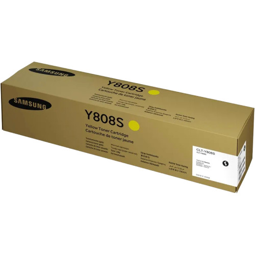 Тонер-картридж/ Samsung CLT-Y808S Yellow Toner Cartridge