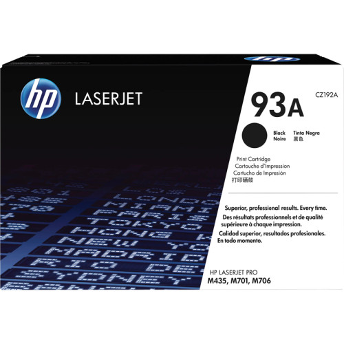 Тонер-картридж/ HP 93A Black LaserJet Toner Cartridge