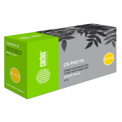 -/ Картридж лазерный Cactus CS-PH3116 109R00748 черный (3000стр.) для Xerox Phaser 3116