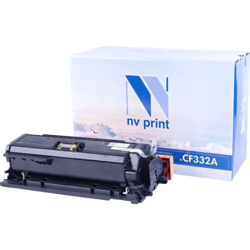 -/ Тонер-картридж NVP NV-CF332A Yellow для HP Color LaserJet M651dn/ M651n/ M651xh (15000k)