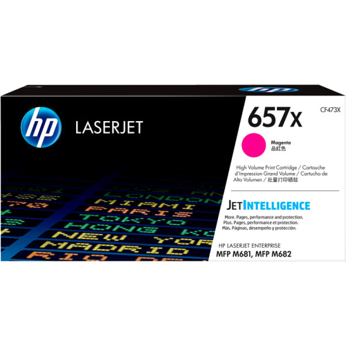 Тонер-картридж/ HP 657X High Yield Magenta Original LaserJet Toner Cartridge