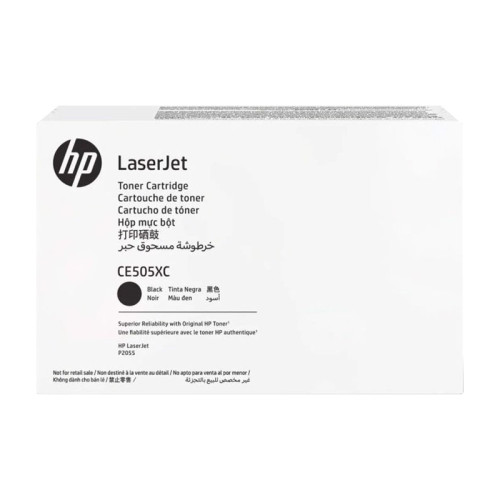 Тонер-картридж/ HP LaserJet CE505X Contract Black Print Cartridge