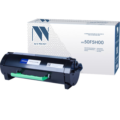 -/ Тонер-картридж NVP NV-50F5H00 для Lexmark MS 310/ 310d/ 310dn/ 410/ 410d/ 410dn/ 510/ 510dn/ 610/ 610de/ 610dn/ 610dte (5000k)