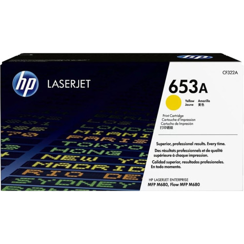 Тонер-картридж/ HP 653A Yellow Toner Cartridge