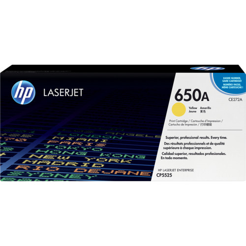 Тонер-картридж/ HP Color LaserJet CE272A Yellow Print Cartridge