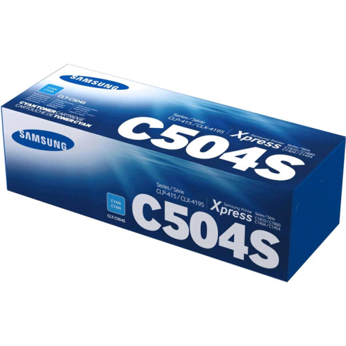 Тонер-картридж/ Samsung CLT-C504S Cyan Toner Cartridg