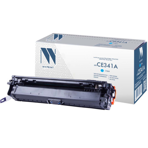 -/ Тонер-картридж NVP NV-CE341A Cyan для HP Color LaserJet 700 M775dn/ 700 M775f/ 700 M775z/ 700 M775z+ (16000k)