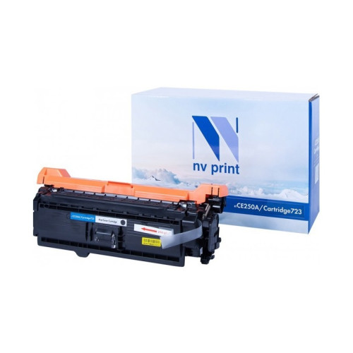 -/ Тонер-картридж NVP NV-CE250A/NV-723 Black универсальные для HP/Canon Color LaserJet CP3525/ CP3525n/ CP3525dn/ CP3525x/ LBP 7750 i-Sensys 7750cd/ 7750Cdn (5000k)