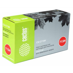 -/ Картридж лазерный Cactus CS-C715H 715H черный (7000стр.) для Canon i-Sensys 3310/3370