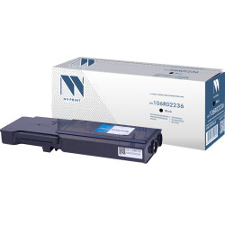 -/ Тонер-картридж NVP NV-106R02236 Black для Xerox Phaser 6600/WorkCentre 6605 (8000k)