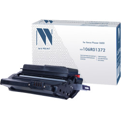 -/ Тонер-картридж NVP NV-106R01372 для Xerox Phaser 3600 (20000k)