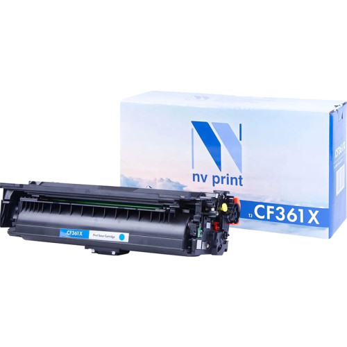 -/ Тонер-картридж NVP NV-CF361X Cyan для HP Color LaserJet M552dn/ M553dn/ M553n/ M553x/ M577dn/ M577f/ M577c (9500k)