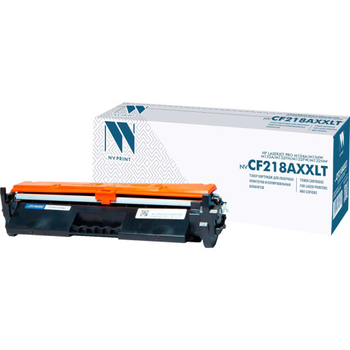 -/ Тонер-картридж NVP NV-CF218AXXLT для HP LaserJet Pro M104a/M104w/M132a/M132fn/M132fw/M132nw (5000k)