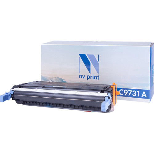 -/ Тонер-картридж NVP NV-C9731A Cyan (БЕЗ ГАРАНТИИ) для HP Color LaserJet 5500/ 5500DN/ 5500DTN/ 5500HDN/ 5500TDN/ 5500N/ 5550/ 5550DN/ 5550DTN/ 5550HDN/ 5550N (12000k)