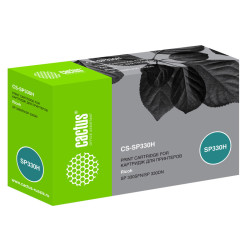 -/ Картридж лазерный Cactus CS-SP330H 408281 черный (7000стр.) для Ricoh Aficio SP 330DN/330SFN/330SN