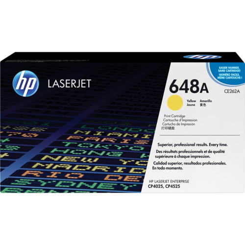 Тонер-картридж/ HP Color LaserJet CE262A Yellow Print Cartridge