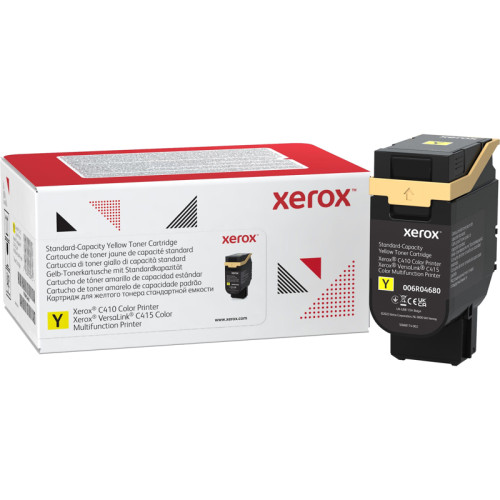 Тонер картридж стандартный, желтый Xerox VLC410/415  (2000 страниц)/ Yellow Standard Capacity Toner Cartridge, Xerox VLC410/415 (2,000 Pages)